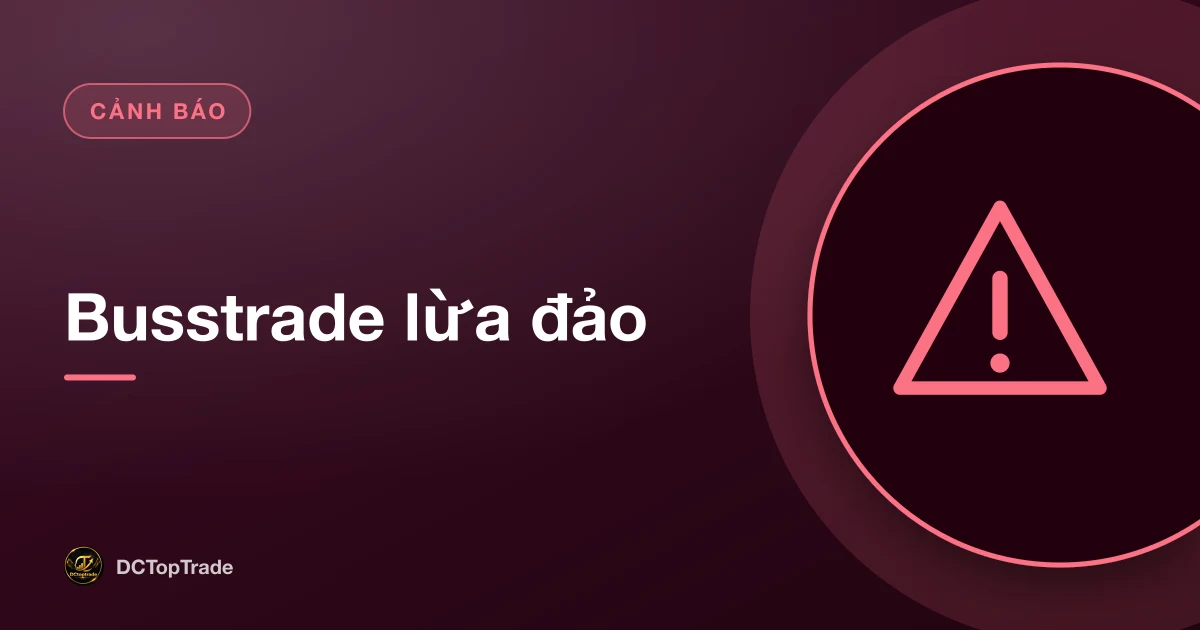 Busstrade lừa đảo