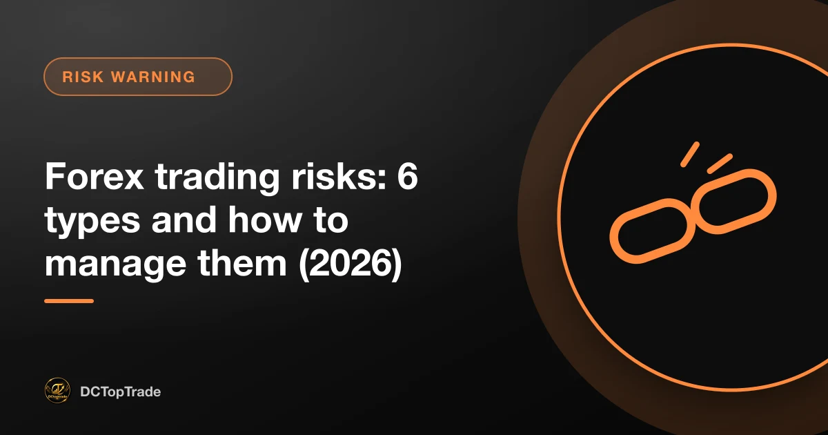 Forex trading risks: 6 types and how to manage them (2026)