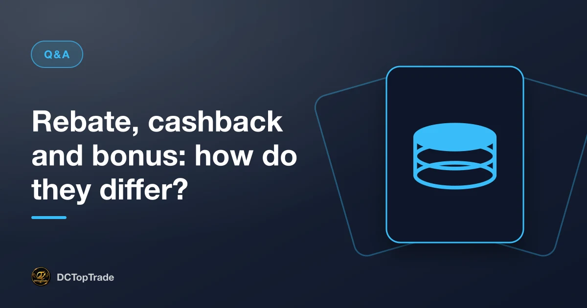 Rebate, cashback and bonus: how do they differ?